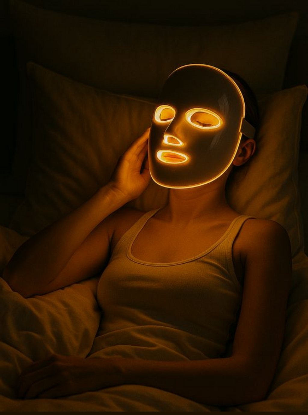 🔥 –33 % de réduction        Masque LED Visage & Cou Platinum – Thérapie Photonique Rechargeable | Peau Lisse, Éclat Pur & Soin Professionnel