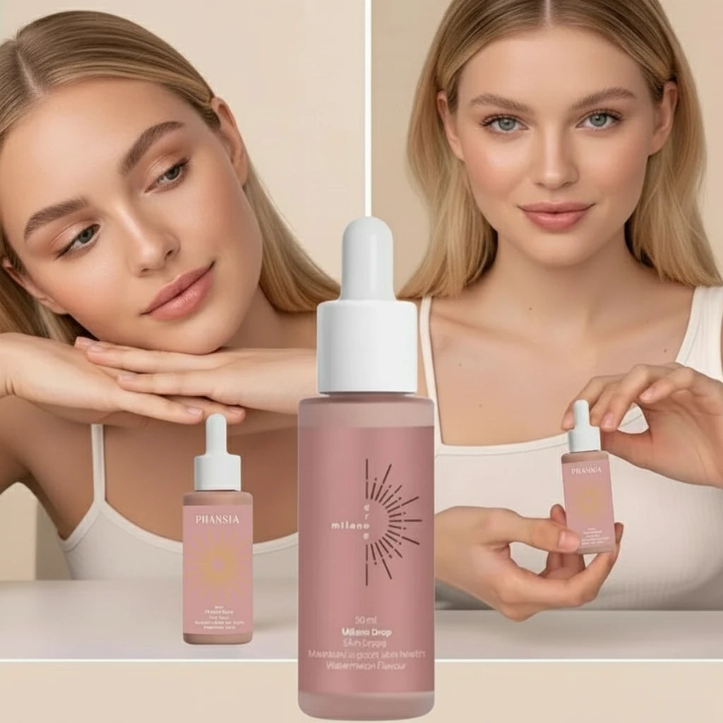 Gouttes Bronzantes Autobronzantes – Teint Hâlé Naturel et Uniforme, Effet Soleil Instantané - Terre sublime 