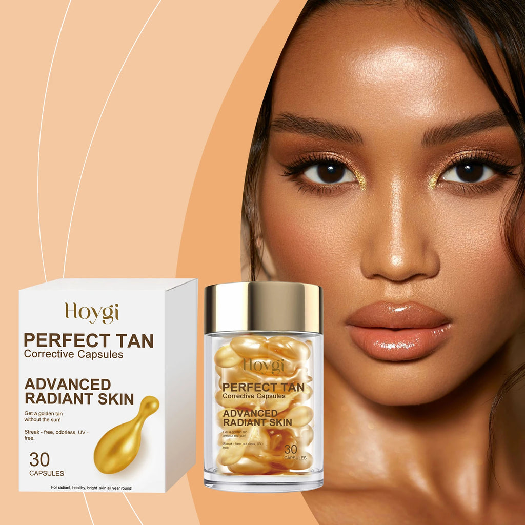 Capsules Bronzantes Naturelles – Accélérateur de Bronzage & Teint Hâlé Uniforme (30 pièces) - Terre sublime 