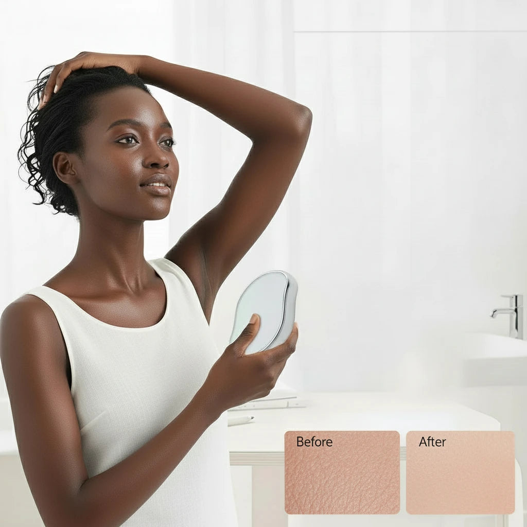 Pierre d’Épilation Nano – Exfoliation & Élimination des Poils Sans Douleur - Terre sublime 