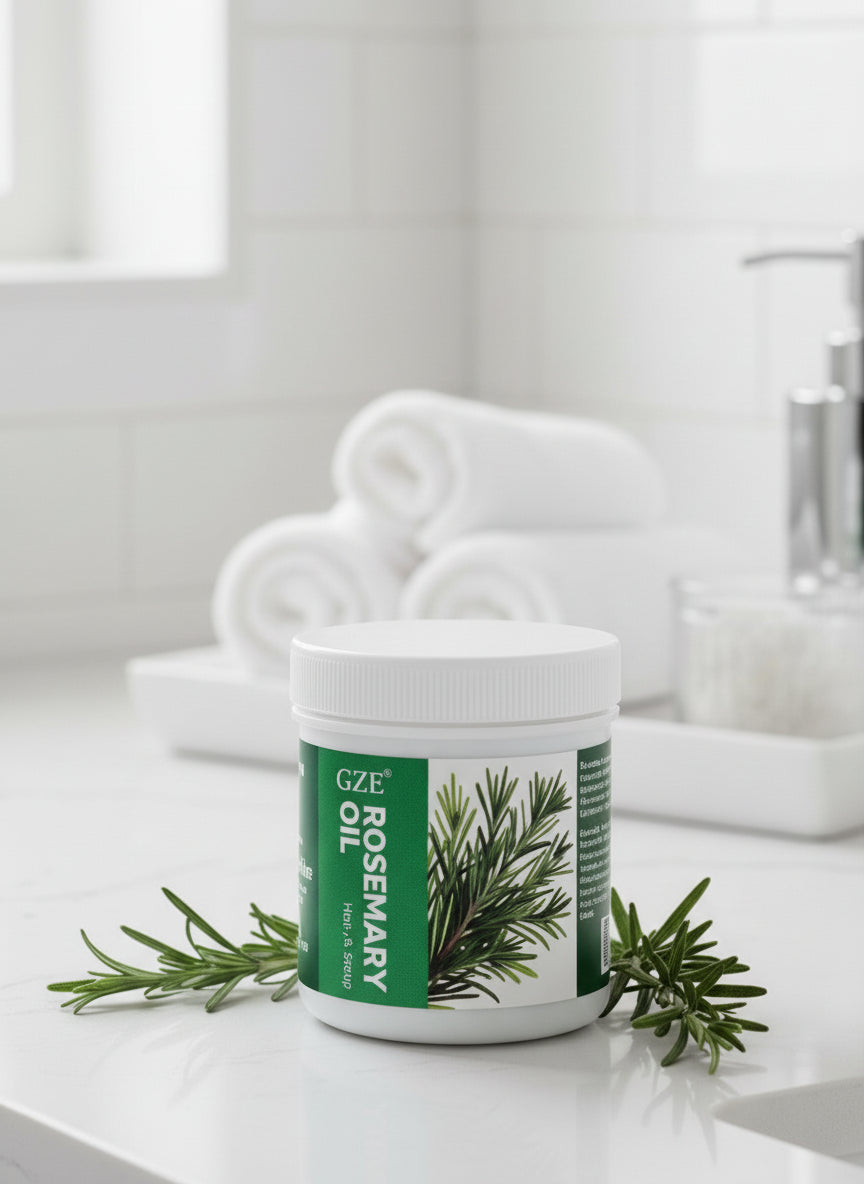 Huile Essentielle de Romarin 100 % Pure – Fortifie les Cheveux et Stimule la Pousse 100g - Terre sublime 