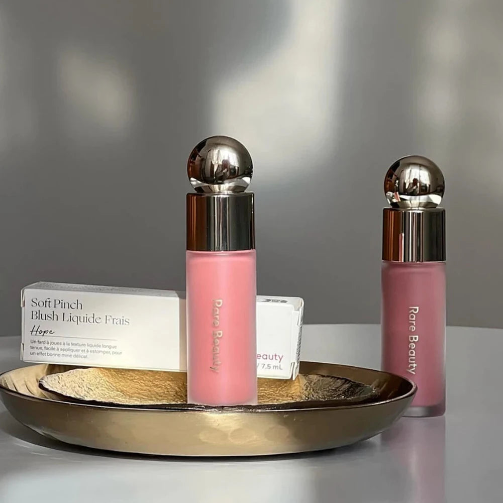 Rare Beauty – Blush & Lip Cream Multi-Use 3-en-1 | Texture Liquide, Waterproof & Ultra Pigmentée