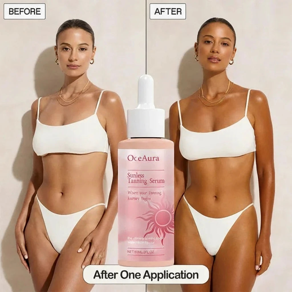 Gouttes Bronzantes Autobronzantes – Teint Hâlé Naturel et Uniforme, Effet Soleil Instantané - Terre sublime 