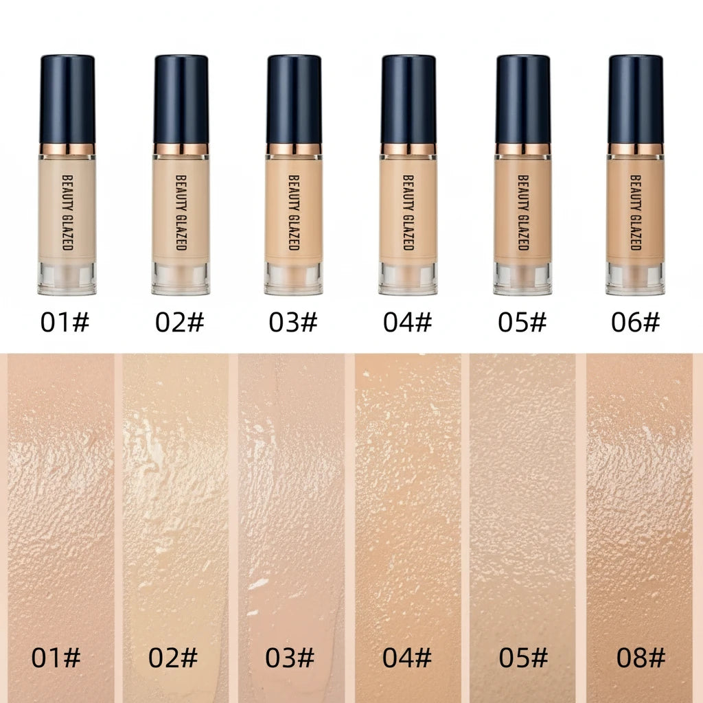 Fond de Teint Liquide Haute Couvrance – Mat Velours & Longue Durée - Terre sublime 